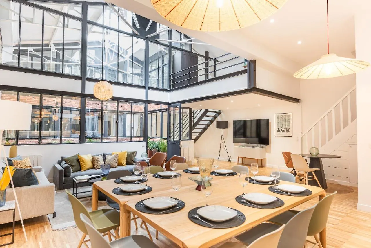 Fantastic Architect Loft For 10 Guests Near Metro Apartment Paris 0*,  France