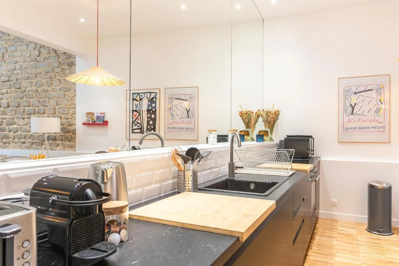 Fantastic Architect Loft For 10 Guests Near Metro Apartment Paris