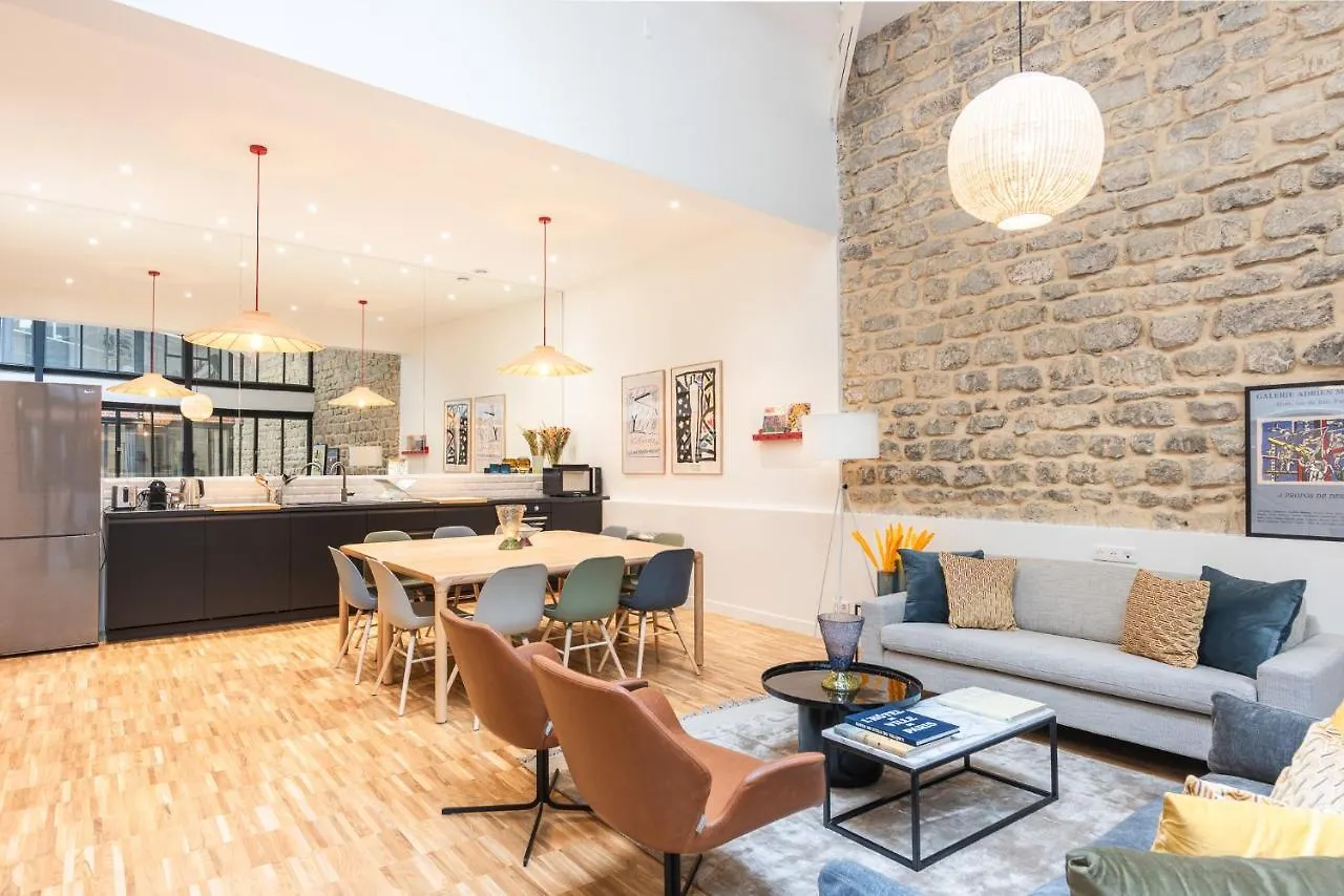 Fantastic Architect Loft For 10 Guests Near Metro Apartment Paris