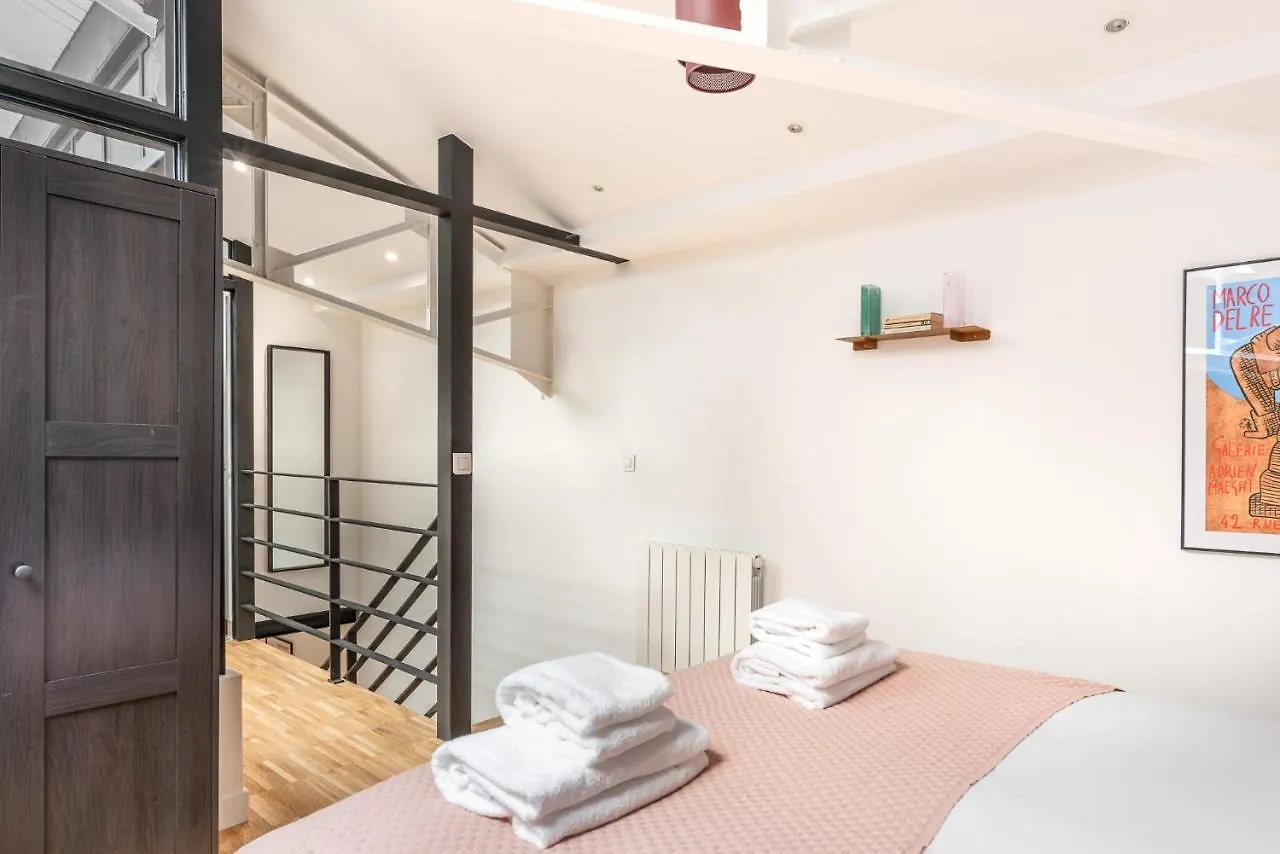 Fantastic Architect Loft For 10 Guests Near Metro Apartment Paris 0*,
