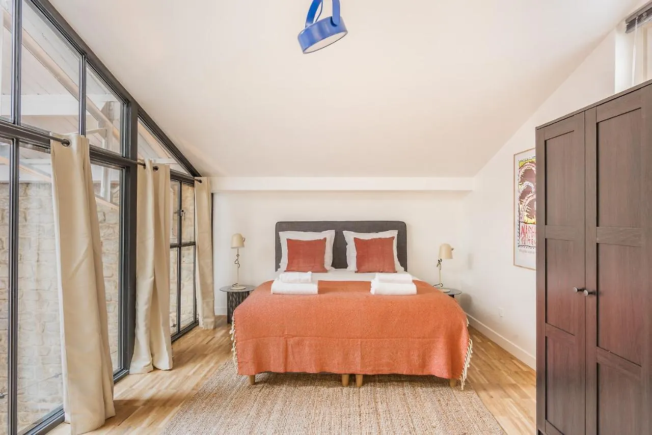 Fantastic Architect Loft For 10 Guests Near Metro Apartment Paris