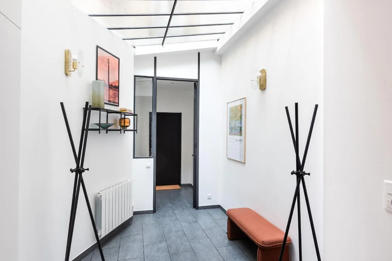 Fantastic Architect Loft For 10 Guests Near Metro Apartment Paris