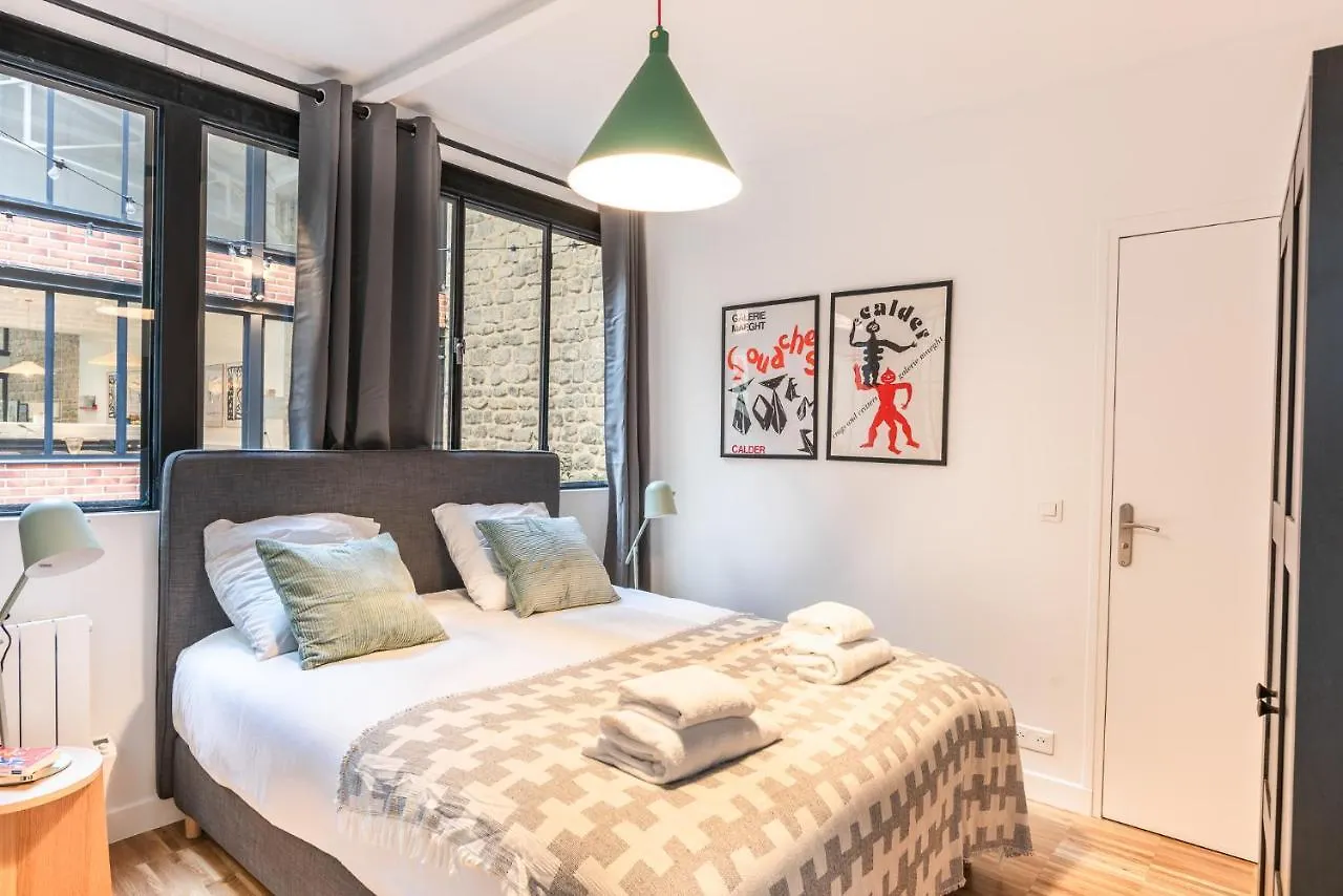 Fantastic Architect Loft For 10 Guests Near Metro Apartment Paris 0*,  France