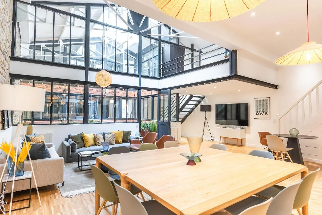 Fantastic Architect Loft For 10 Guests Near Metro Apartment Paris France