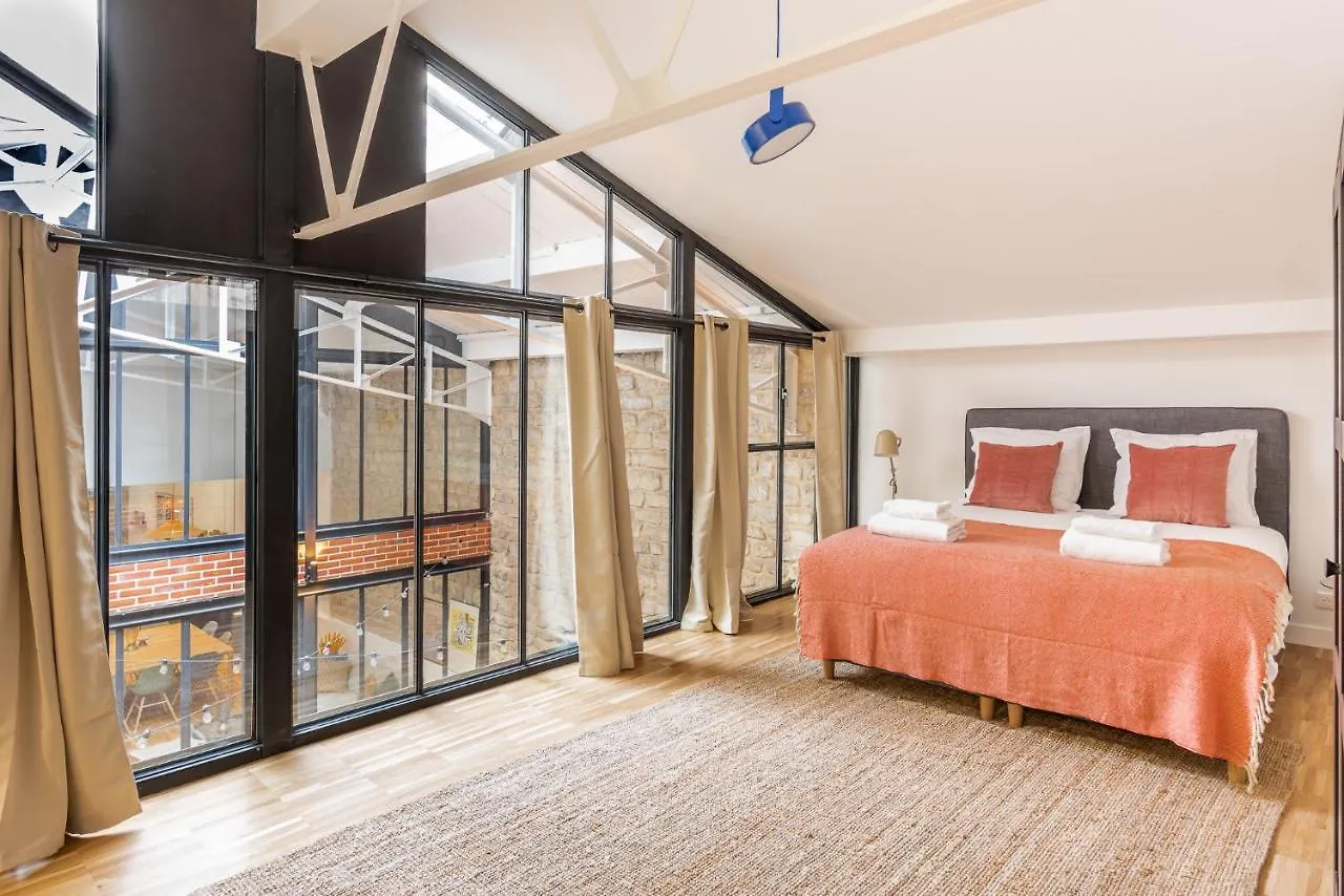 Fantastic Architect Loft For 10 Guests Near Metro Apartment Paris