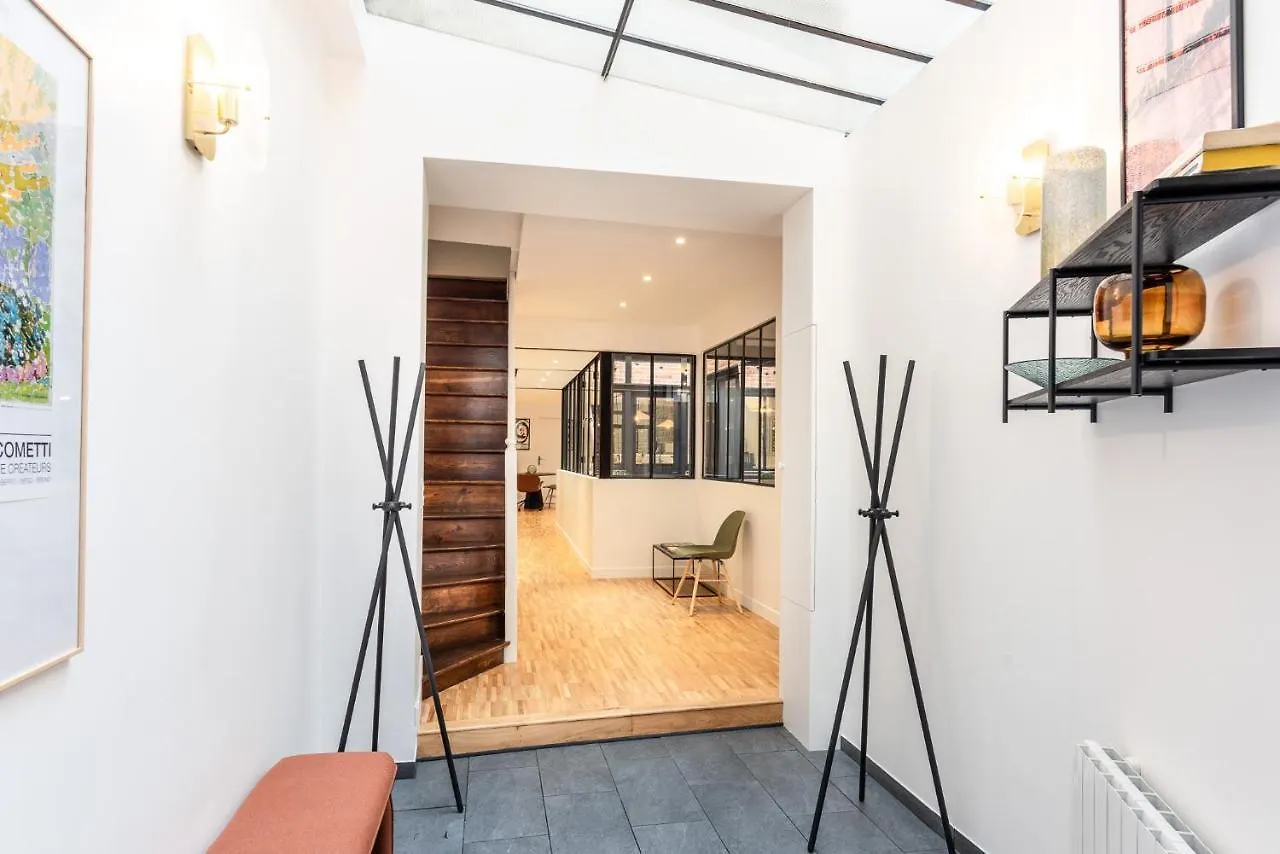 Fantastic Architect Loft For 10 Guests Near Metro Apartment Paris