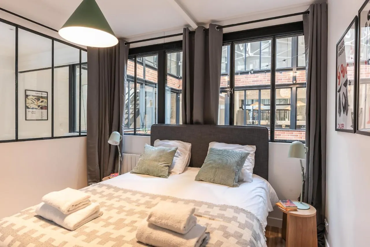 Fantastic Architect Loft For 10 Guests Near Metro Apartment Paris 0*,